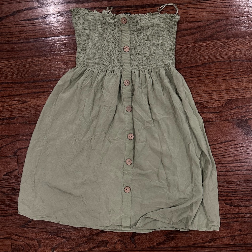 Y2K strapless top
